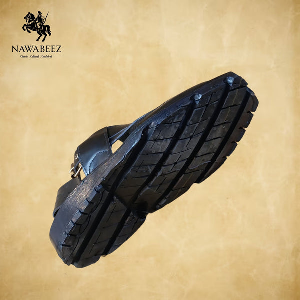 Original Norozi Chappal in all Leather Handmade