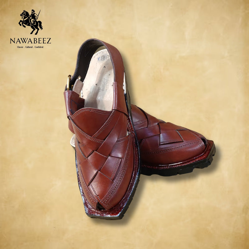 Original Norozi Chappal in all Leather Handmade