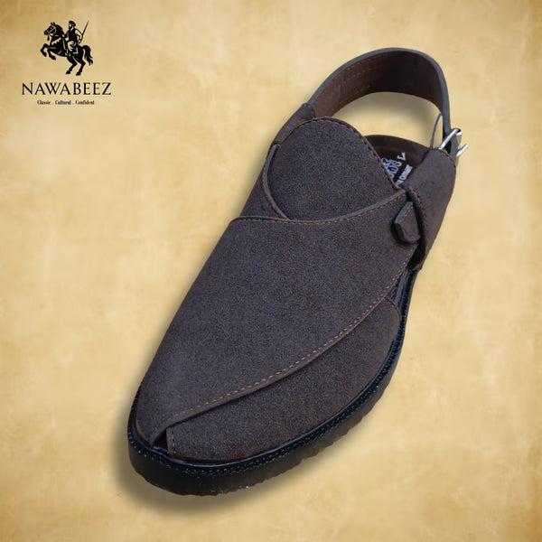 New Fur Leather Boot Shape Peshewari Kherri 2025 Design