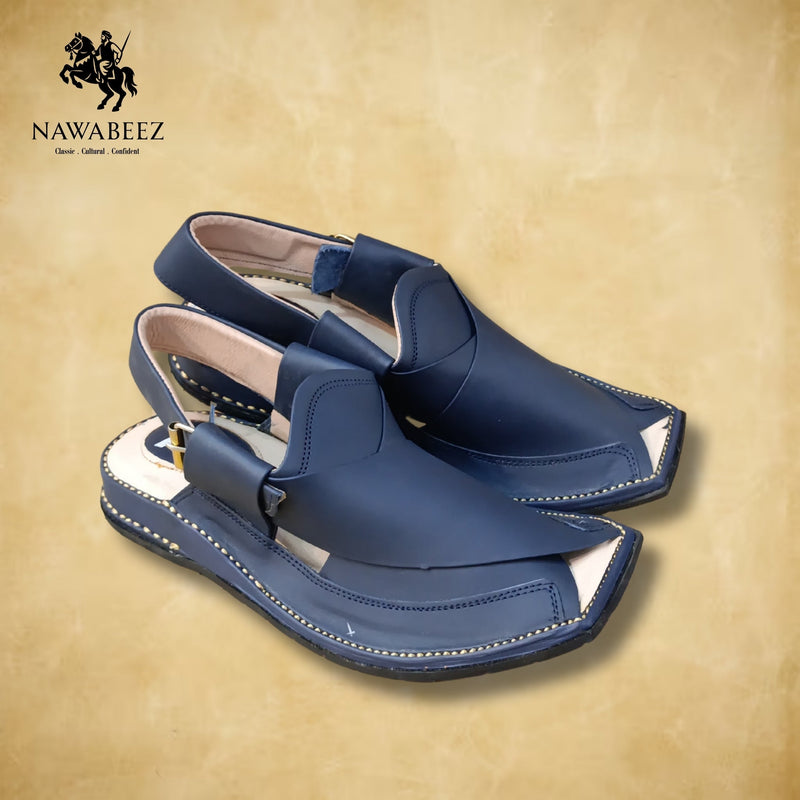 Peshawari Kheri in Upper Stitch Matte Finish Leather