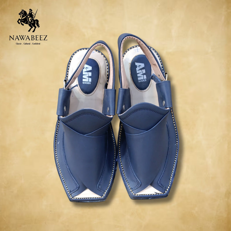 Peshawari Kheri in Upper Stitch Matte Finish Leather