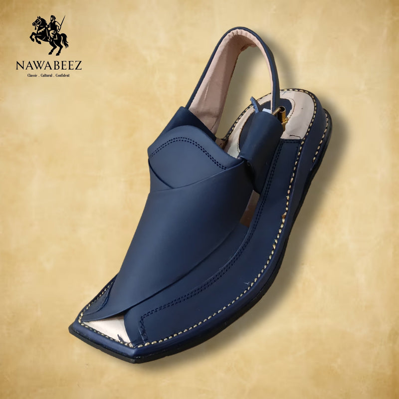 Peshawari Kheri in Upper Stitch Matte Finish Leather