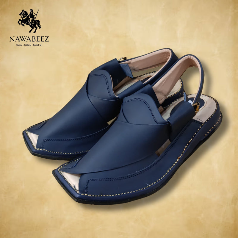 Peshawari Kheri in Upper Stitch Matte Finish Leather