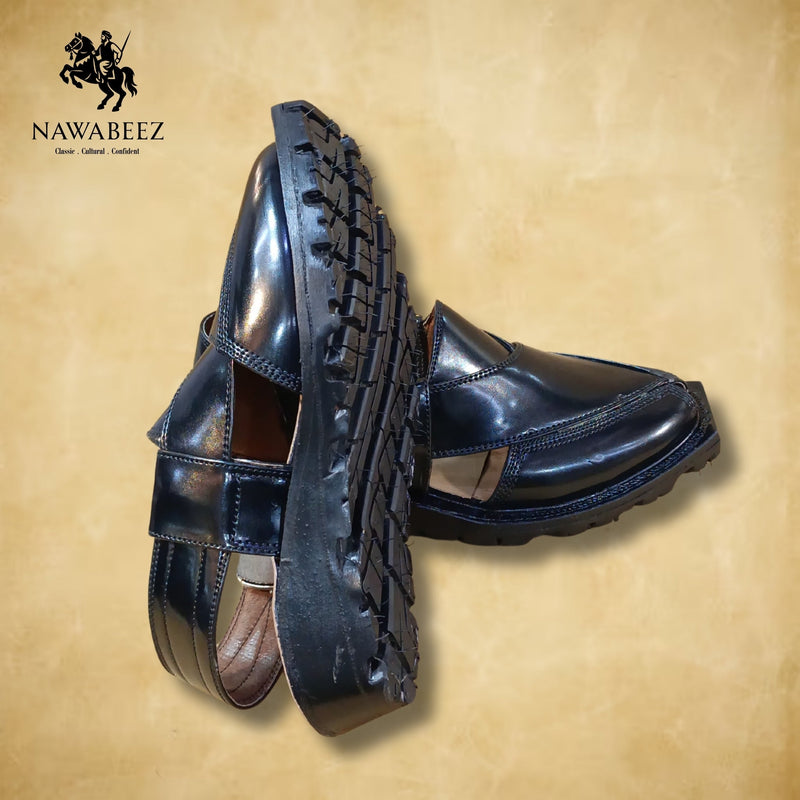 Original Norozi Chappal in all Leather Handmade
