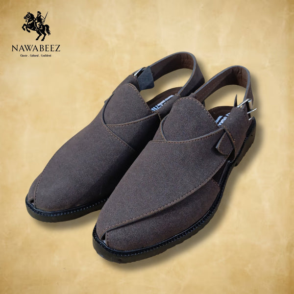 New Fur Leather Boot Shape Peshewari Kherri 2025 Design